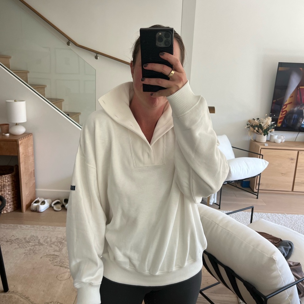 NWT Ralph Lauren white Pullover Sweatshirt